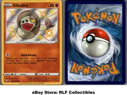 2021 Pokemon, Shining Fates Shiny Vault, #SV070/SV122 Silicobra, Holo Rare (b) - Image 1