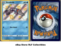 2021 Pokemon, Shining Fates Shiny Vault, #SV031/SV122 Arrokuda, Holo Rare - Image 1