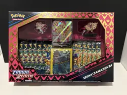 2023 Pokemon Crown Zenith Premium Collection Box Zamazenta New!!! - Image 1