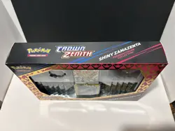 2023 Pokemon Crown Zenith Premium Collection Box Zamazenta New!!! - Image 3