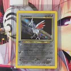 The Pokemon Company Pokemon TCG Skarmory Neo Genesis 1st Ed Holo Rare 13/111 60… - Image 1