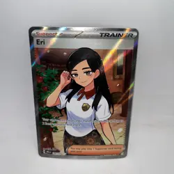 Eri 136/131/131 Holo Ultra Rare SV: Prismatic Evolutions Pokemon Holo Near Mint - Image 1