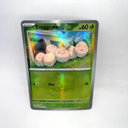 Exeggcute (Master Ball Pattern) 001/131 Holo SV: Prismatic Evolutions Pokemon NM - Image 1