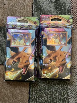 Pokemon Sword & Shield Vivid Voltage Charizard Theme Deck New Sealed For One - Image 1