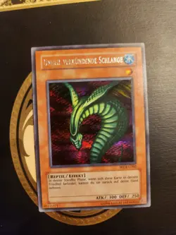 Yu-gi-oh GERMAN Prismatic Rare Sinister Serpent NM WC4-G002 - Image 1