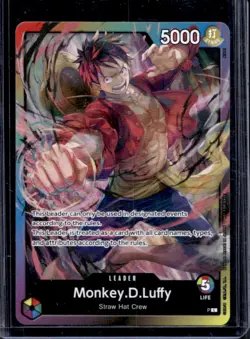 2024 One Piece Sealed Battle Vol 2 Monkey D Luffy Leader #P - Image 1