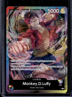 2024 One Piece Sealed Battle Vol 2 Monkey D Luffy Leader #P - Image 1