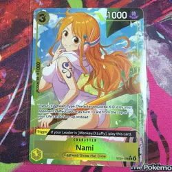 One Piece Nami ST29-008 Egghead Starter Deck Full Art - Image 1