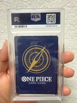 PSA 10 Uso-Hachi ST18-001 SP (OP10) Royal Blood One Piece TCG English Usopp Foil - Image 2