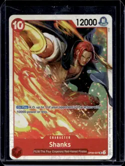 2024 One Piece Wings of The Captain Shanks Super Rare #OP06-007 - Image 1