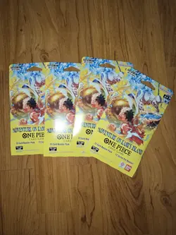 One Piece Op15 Adventure On Kami’s Island Sleeved Booster Pack (Lot of 4) - Image 2