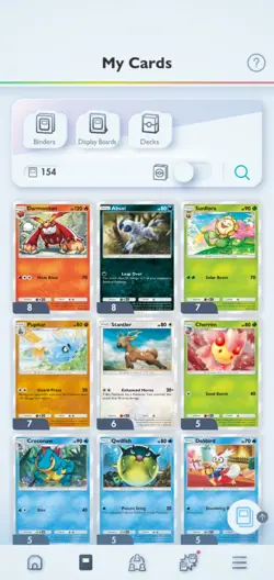 Pokemon Pocket Mobile Game Trade Wisdom Of Sea And Sky Set ◇◇ Rare Cards - Image 1