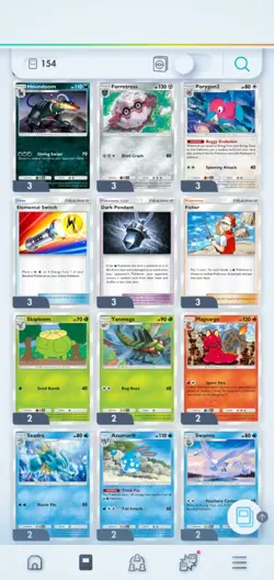 Pokemon Pocket Mobile Game Trade Wisdom Of Sea And Sky Set ◇◇ Rare Cards - Image 3