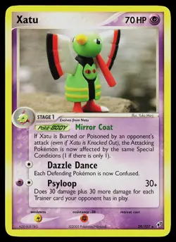 Pokemon Card - Xatu Deoxys 29/107 Rare - Image 1