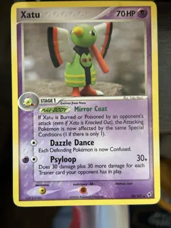Xatu 29/107 Deoxys Regular vintage Pokemon Trading Card 2005 - Image 1