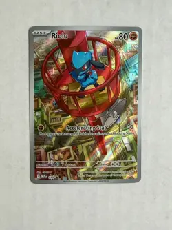 Pokemon Promo Riolu Full Art Ultra Rare Card #10 - Image 1