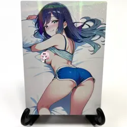 Oshi no Ko Akane Kurokawa Sexy Anime Waifu Girl Lewd Goddess Story Holo Art Card - Image 2