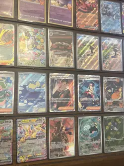 Massive Pokemon Lot Full Art Ex Stamped FIRE Gengar Holo Foil Mega TCG Rare Card - Image 3