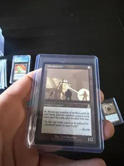 Magic the Gathering Metalworker Urza's Destiny Rare Card Lightly Played - Image 1