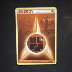 Pokemon Fighting Energy Heartgold & Soulsilver 120/123 Basic Energy Card - Image 1