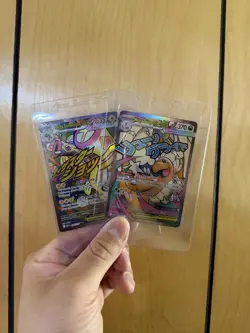 Pokemon Mega Dragonite EX & Mega Eelektross EX Holo EX 2-Card Lot English - Image 1
