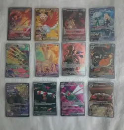 Pokemon Destined Rivals (12) Card Lot. Secret Rares, Special Illustration, NM/M - Image 2