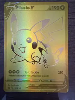 Pikachu V SWSH145 SWSH: Sword & Shield Promo Cards Holo - Image 1