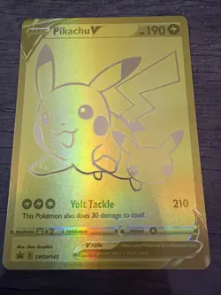 Pikachu V SWSH145 SWSH: Sword & Shield Promo Cards Holo - Image 2