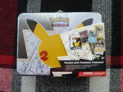 Pokemon Celebrations Collectors Chest Lunch Box (25th Anniversary) New Sealed - Image 1