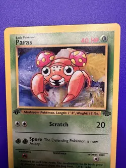 PARAS #59/64 JUNGLE 1ST EDITION 1999 POKEMON TCG - Image 1
