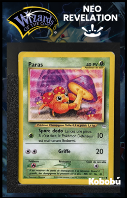 Carte Pokemon Paras 47/64 Edition 2 Ed 2 Neo Revelation Wizards FR 6 - Image 1