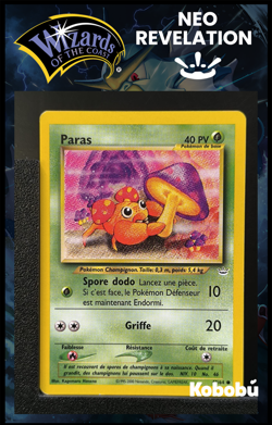 Carte Pokemon Paras 47/64 Edition 2 Ed 2 Neo Revelation Wizards FR 8 - Image 1