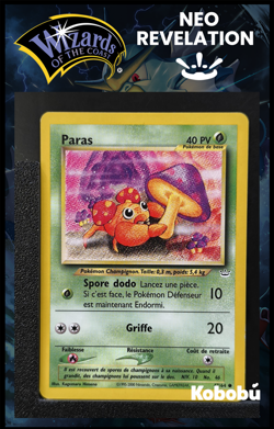 Carte Pokemon Paras 47/64 Edition 2 Ed 2 Neo Revelation Wizards FR 7 - Image 1
