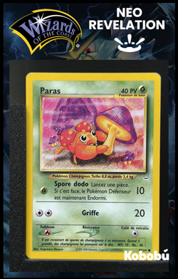 Carte Pokemon Paras 47/64 Edition 2 Ed 2 Neo Revelation Wizards FR 4 - Image 1