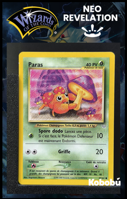Carte Pokemon Paras 47/64 Edition 2 Ed 2 Neo Revelation Wizards FR 3 - Image 1