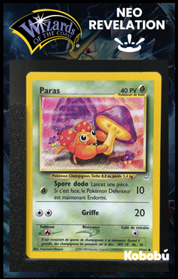 Carte Pokemon Paras 47/64 Edition 2 Ed 2 Neo Revelation Wizards FR 1 - Image 1
