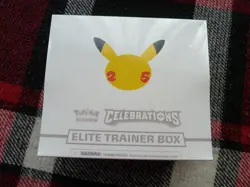 Pokemon TCG Celebration Elite Trainer Box 25th Anniversary Factory Sealed 2021 - Image 1