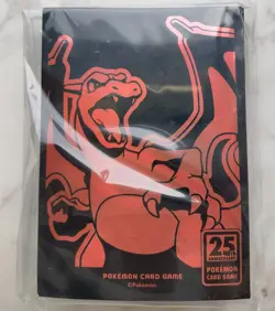 Pokemon TCG 25th Anniversary Charizard Reinforced Box Sealed Sleeve Set New - Image 1