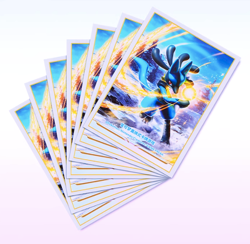 Pokemon S-Chinese Sword&Shield Lucario Theme Sleeves Set 64 Pieces New - Image 1