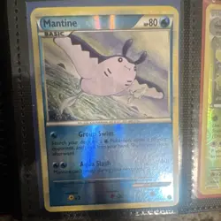 Pokemon Mantine 45/123 Heartgold & Soulsilver Reverse Holo Basic HP80 Uncommon - Image 1