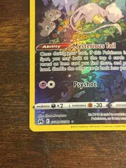 Pokemon Mew Crown Zenith Galarian Gallery Ultra Rare Holo GG10/GG70 NM L2 - Image 4