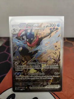 Pokemon Greninja EX SVP 132 Scarlet & Violet Black Star Promo - Image 3