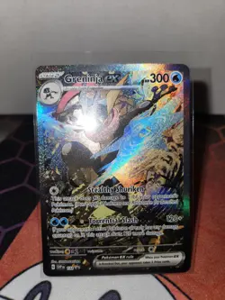 Pokemon Greninja EX SVP 132 Scarlet & Violet Black Star Promo - Image 4