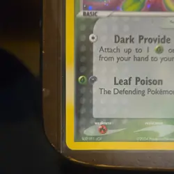 Pokemon Dark Celebi EX Hidden Legends Holo Rare 4/101 English 70 HP Ken Ikuji - Image 3