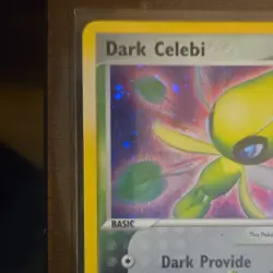 Pokemon Dark Celebi EX Hidden Legends Holo Rare 4/101 English 70 HP Ken Ikuji - Image 4