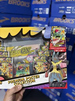 Pokemon TCG: Ascended Heroes Premium Poster Collection Mega Lucario Sealed Box - Image 3