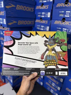 Pokemon TCG: Ascended Heroes Premium Poster Collection Mega Lucario Sealed Box - Image 4