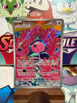 Flamigo 227/193 Illustration Rare - Paldea Evolved - Pokemon TCG - SHIPS FAST - Image 1