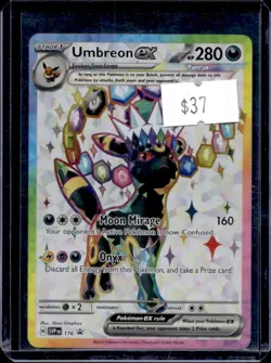 2023-25 Pokemon SV Black Star Promos Umbreon ex #176 - Image 1