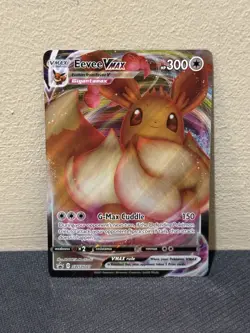 Pokemon TCG Eevee VMAX SWSH087 Black Star Promo SWSH Promos Gigantamax MINT - Image 1